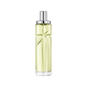 Mugler Starlicious Pistachio Body Mist in a pale green bottle with silver spray cap and bow-shaped detail