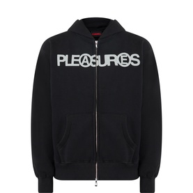Zine Logo Zip Hoodie