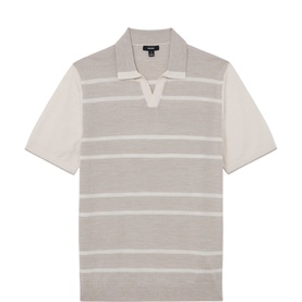 Miles Stripe Polo Shirt