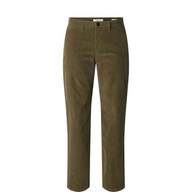 Miles Mid-Rise Straight Corduroy Chinos