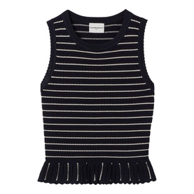 Striped Knit Top
