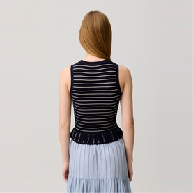 Striped Knit Top