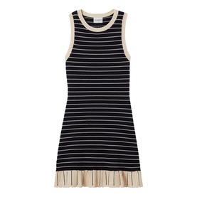 Stripe Knit Mini Dress