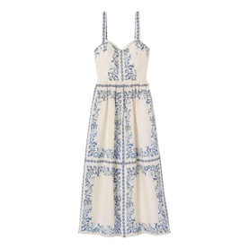 Floral Linen Dress