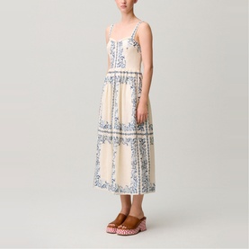 Floral Linen Dress