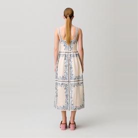Floral Linen Dress