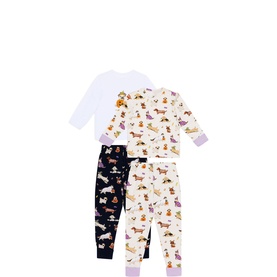 Halloween Dogs Pyjama Set Two Pack