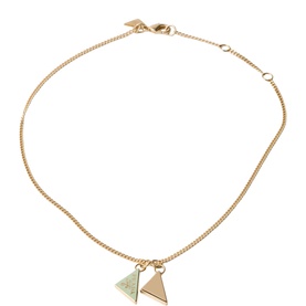 Triangle Logo Pendant Necklace