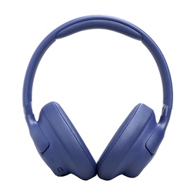 JBL Tune 730BT Wireless On-Ear Headphones in blue, showing padded ear cups and adjustable headband, front view