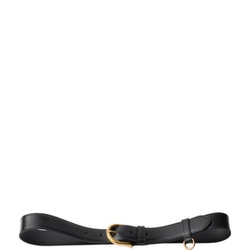 Engraved Logo Leather Belt