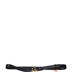Engraved Logo Leather Belt