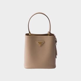 Panier Mini Saffiano Leather Bag