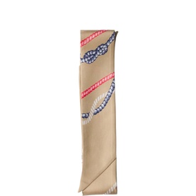Ropes Logo Skinny Scarf