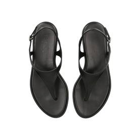 Raine Leather Flat Sandals