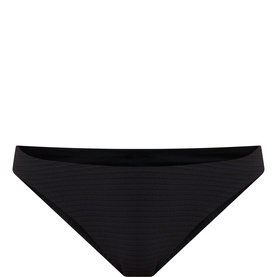Essentials Textured Sporty Bikini Bottoms