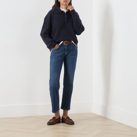 Calie Ankle Straight Leg Jeans