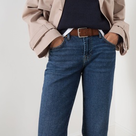 Calie Ankle Straight Leg Jeans