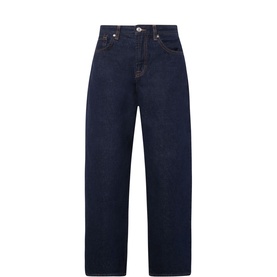 Bonnie Curve Tapered-Leg Jeans