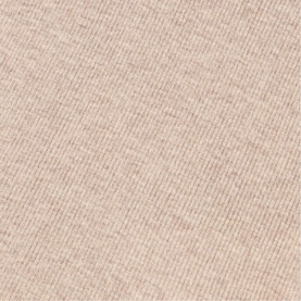 Maje womenswear fabric close-up in clear neutral beige, showing fine diagonal twill weave texture