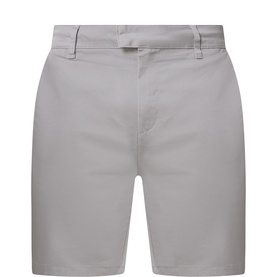Tailored Slim-Leg Chino Shorts