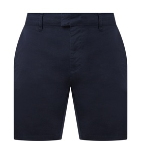 Tailored Slim-Leg Chino Shorts