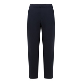 Arne navy cotton-blend sweatpants with elasticated waistband and straight-leg silhouette