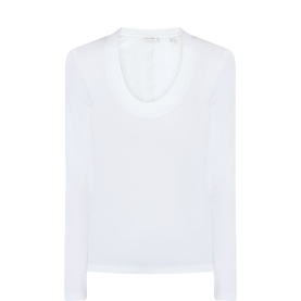 Logo Slim-Fit Long-Sleeved T-Shirt