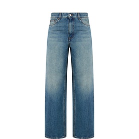 Baggy-Fit Wide Leg Jeans