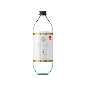 Rituals Savage Garden Refill Fragrance Sticks, clear glass bottle with black cap and gold label detailing