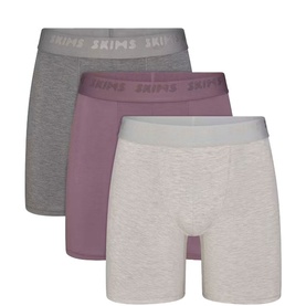 5&rdquo; Boxer Briefs Three-Pack Iris Heather Multi