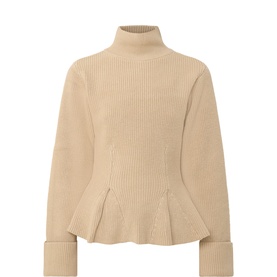 Chase Peplum Knitted Sweater