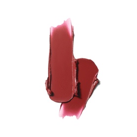 MAC MACximal Silky Matte Lipstick in UnNatural Redhead, deep berry-red shade shown as bullet and swatch