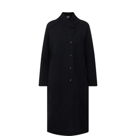 Fold-Down Wrap Coat