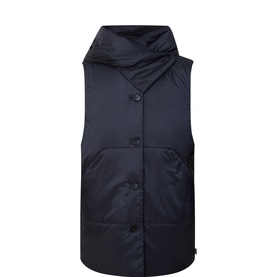 Oversized Collar Gilet
