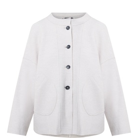 Patch Pocket Knitted Cardigan