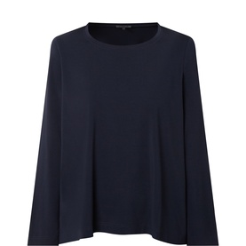 Solid Long-Sleeved Top