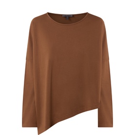 Asymmetric Long-Sleeved Top