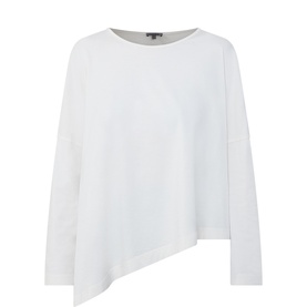 Asymmetric Long-Sleeved Top