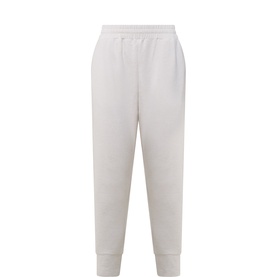 Varley Sweat Bottom in Pebble Marl, elasticated waistband, tapered leg with ribbed cuffs