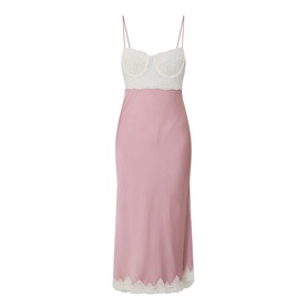 Tzariana Lace Bodice Slip Dress