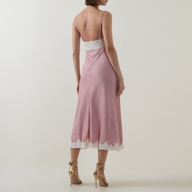 Tzariana Lace Bodice Slip Dress