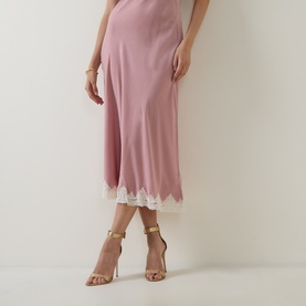 Tzariana Lace Bodice Slip Dress