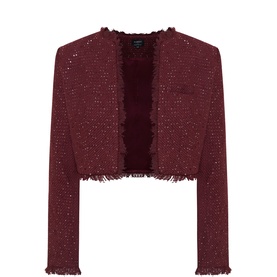 Nevelle Boucle Cropped Jacket