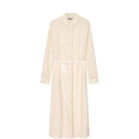 Yurra Oversized Belted Shirt Dress