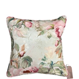 Velvet Cottage Rose Trail Cushion