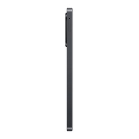 Samsung Galaxy A17 5G in Black, side profile view showing slim form factor and volume buttons, 128GB smartphone