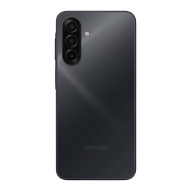 Samsung Galaxy A17 128GB smartphone in black, rear view showing triple camera module and Samsung branding