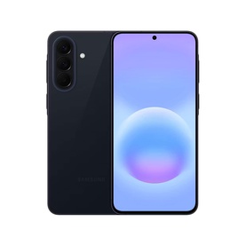 Samsung Galaxy A57 5G 256GB Dark Blue smartphone, triple rear camera, punch-hole front camera, lavender-toned display