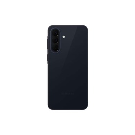 Samsung Galaxy A57 5G 256GB Dark Blue smartphone, rear view showing triple camera system on dark navy finish.