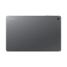 Samsung Galaxy Tab S10FE+ WiFi 128GB Grey tablet rear view, showing single camera and slim grey finish